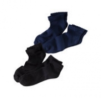NKD  Damen-Sneaker-Socken mit Ajourmuster, 2er Pack