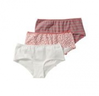 NKD  Damen-Panty mit trendigen Streifen, 3er Pack