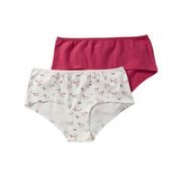 NKD  Damen-Panty mit hübschem Blümchen-Muster, 2er Pack