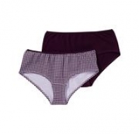 NKD  Damen-Panty mit trendigem Muster, 2er Pack