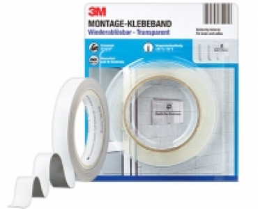 3M Doppelseitiges Montageklebeband