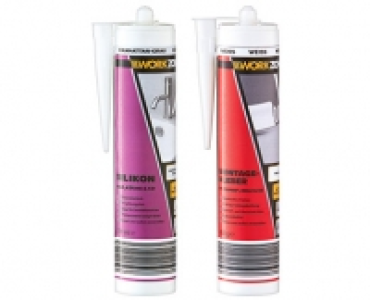 WORKZONE®Silikon- oder Kleberkartusche 1.99 €