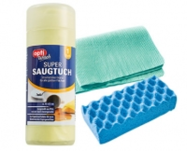optiWisch Super Saugschwamm oder Super Saugtuch 2.99 €