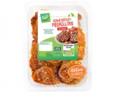 bio Marinierte Schweinefilet-Medaillons