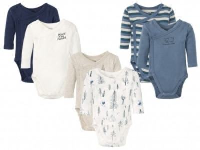 Lidl  LUPILU® PURE COLLECTION 2 Baby Jungen Wickelbodys/-Bodys