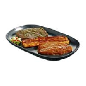 Barbecue- Grillplatte