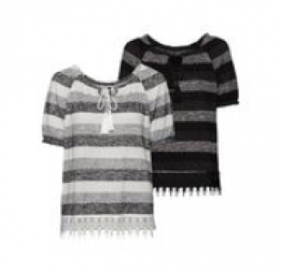 Damen-T-Shirt mit Streifenmuster 9.99 €