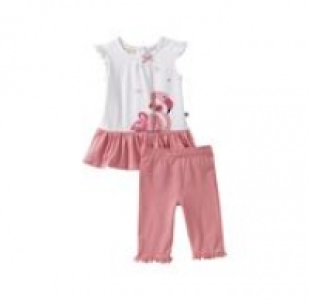 Baby-Mädchen-Set mit schicken Rüschen, 2-teilig 5.99 €