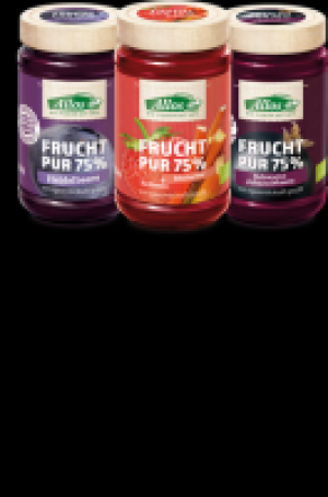 Aufstriche Frucht Pur 75 % 2.27 €