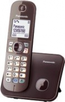 Euronics Panasonic KX-TG6811GA Schnurlostelefon mocca-braun