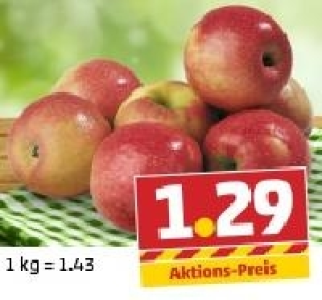 Rote Tafeläpfel 1.29 €