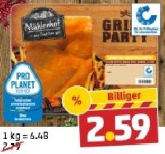 M&Uuml;hlenhof GRILL-PARTY Frische Minutenschnitzel