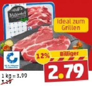 Frisches Schweine-Nackenkotelett 2.79&nbsp;&euro;