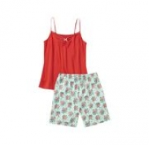 Damen-Shorty mit Blumenmuster, 2-teilig 7.99 €