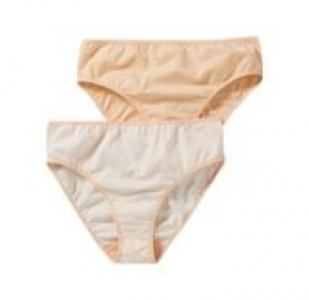 NKD  Damen-Rioslip mit Punkte-Muster, 2er Pack