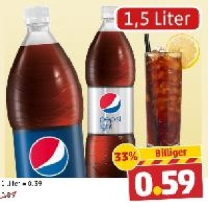 PEPSI, PEPSI light, Max oder Twist 0.59&nbsp;&euro;