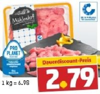 Frisches Hähnchen-Geschnetzeltes 2.79 €