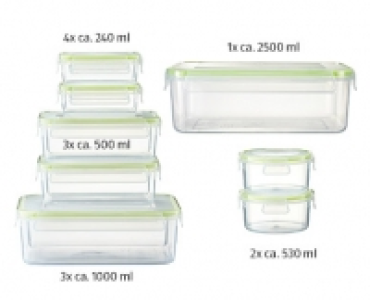 CROFTON® Frischhaltedosen-Set, 13-tlg.