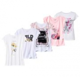Damen-T-Shirt mit hübschem Frontaufdruck 4.99 €