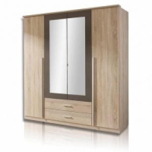 Kleiderschrank - Sonoma Eiche-grau - 181 cm 349.99 €