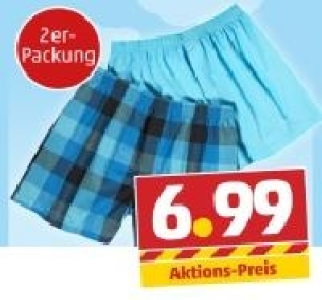 FREE LIMIT Herren-Web-Boxershorts