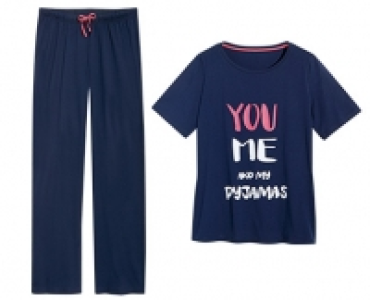 Aldi Süd  blue motion + Pyjama, große Mode