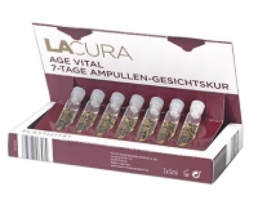 Aldi Süd  LACURA 7-Tage Ampullen-Gesichtskur