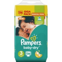 Metro  Pampers Baby Dry Höschenwindeln Gigapack