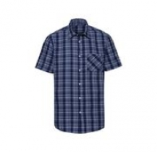 Herren-Seersucker-Hemd mit Karomuster 5.99 €