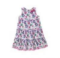NKD  Baby-Mädchen-Kleid mit hübschem Blumenmuster