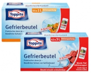 Toppits® Gefrierbeutel 1.99 €