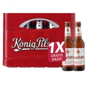 König Pilsener 20 x 0,5/24 x 0,33 Liter, jeder Kasten (+ 3,10/3,42 Pfa 1.10 €