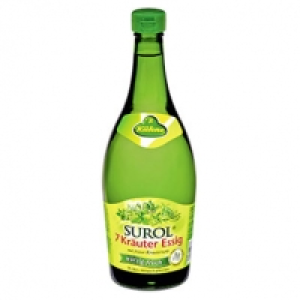 Kühne Surol 7-Kräuter Essig 5 % Säure, jede 750-ml-Flasche 1.05 €