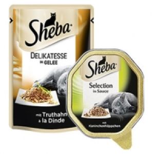 Sheba Katzen-Nassnahrung versch. Sorten, jede 85-g-Schale/Frischebeute 100.00 €