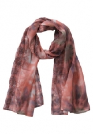 Cartoon Tuch, Rose/Cream - Rot