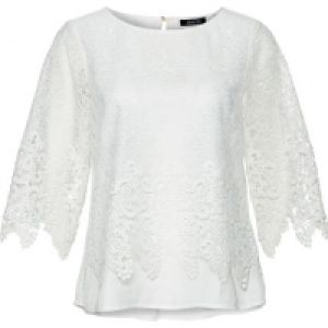 Adagio Damen Bluse mit Spitze