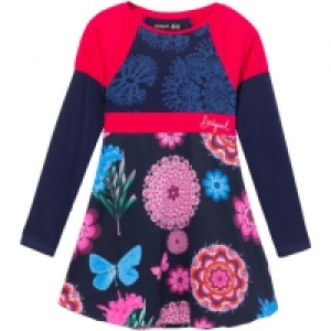 Desigual Kleid, Schmetterlinge, Mandalas, für Mädchen