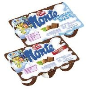 Zott Monte Milch-Dessert + Schoko 0.99 €
