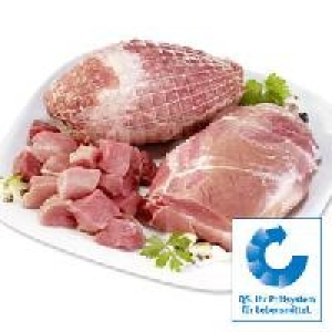 Frischer Schweinebraten, Schweinerollbraten oder Schweinegulasch 4.49 €