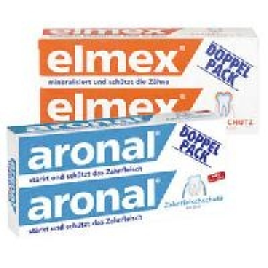 elmex oder aronal Zahncreme 3.79 €
