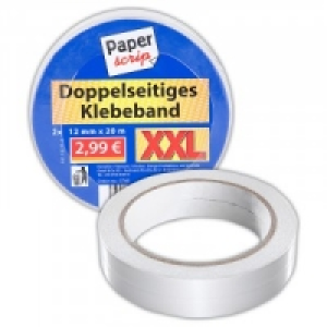 Doppelseitiges Klebeband 2er-Set 2.99 €