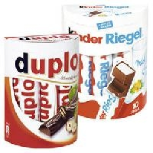 Ferrero duplo, kinder Riegel oder hanuta 1.39&nbsp;&euro;