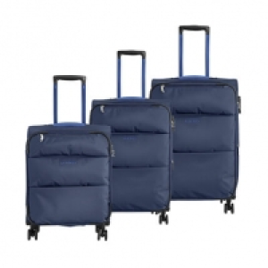 Assima 3-tlg. Trolleyset mit 4 Rollen 52/64/75cm EXP Loubs Adelaide Sp