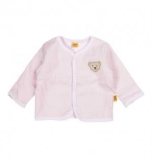 Steiff Sweatjacke, uni, Teddyb&auml;r-Aufn&auml;her, f&uuml;r Babys