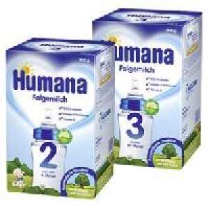 Humana Folgemilch 2 oder 3 8.99&nbsp;&euro;