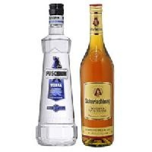 Puschkin Vodka, Whipped Cream, Scharlachberg Meister Spirituose oder K 5.99&nbsp;&euro;