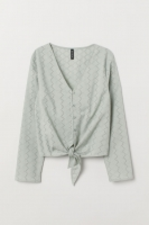  Bluse mit Broderie Anglaise 12.99 €