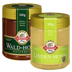 Bihophar Wald- oder Linden-Honig und weitere Sorten, jedes 500-g-Glas 1,000.00&nbsp;&euro;