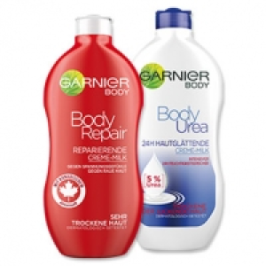 Garnier Bodyrepair oder Bodyurea Creme-Milk versch. Sorten, jede 400-m 6.23 €