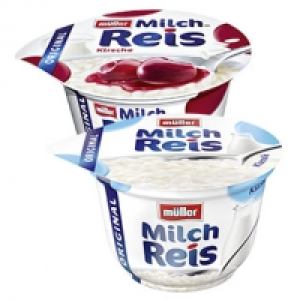 M&uuml;ller Milchreis versch. Sorten, jeder 200-g-Becher 100.00&nbsp;&euro;